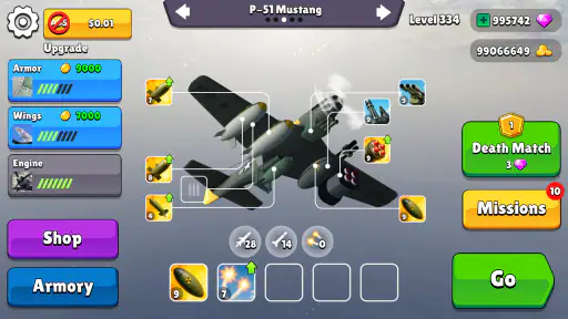 Bomber Ace: WW2 war plane game screenshot 3