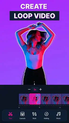 Boom Loop Video Maker Infinity screenshot 1