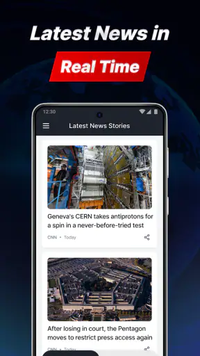 Breaking News Launcher screenshot 2