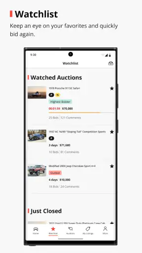 Bring a Trailer Auctions screenshot 7