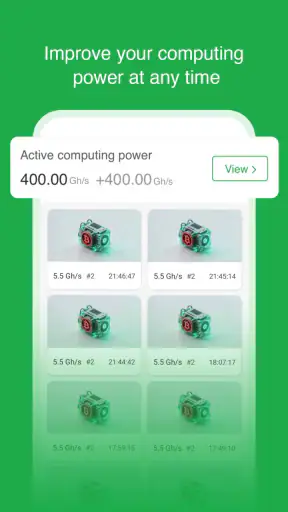 BtcCoin-Cloud Miner Mining screenshot 7