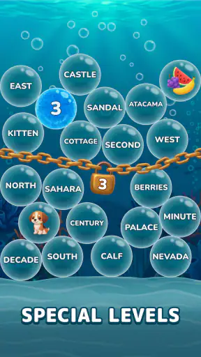 Bubble Associations: Word Game screenshot 4