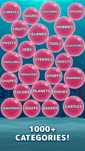 Bubble Associations: Word Game screenshot 5