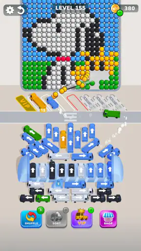 Bubble Bus: Parking Jam Puzzle screenshot 11