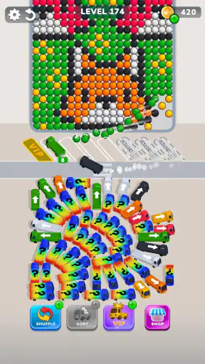 Bubble Bus: Parking Jam Puzzle screenshot 8
