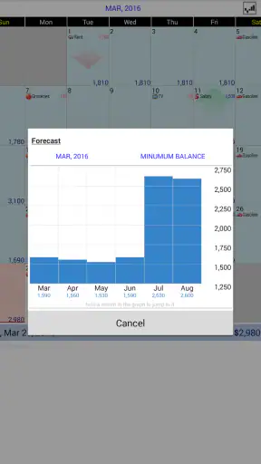 Budget Calendar screenshot 11