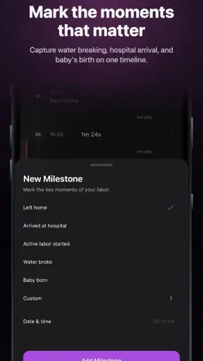 Bump Pulse: Contraction Timer screenshot 5
