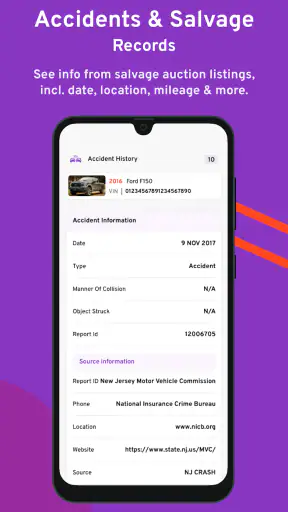 Bumper Vehicle History Reports screenshot 5