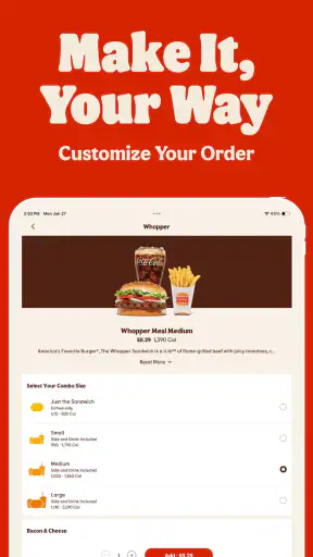 BURGER KING® App screenshot 9