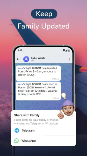 byAir: Flight Tracker & Status screenshot 8