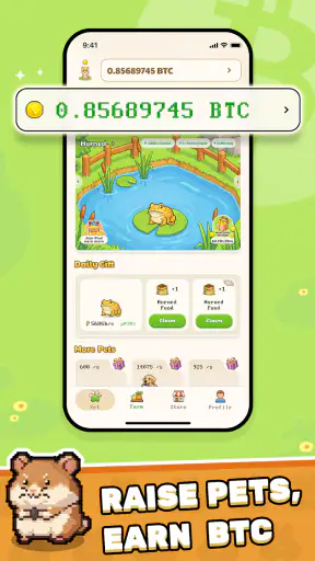 ByPet: Play&Grow Bitcoin Pets screenshot 2