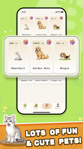 ByPet: Play&Grow Bitcoin Pets screenshot 5