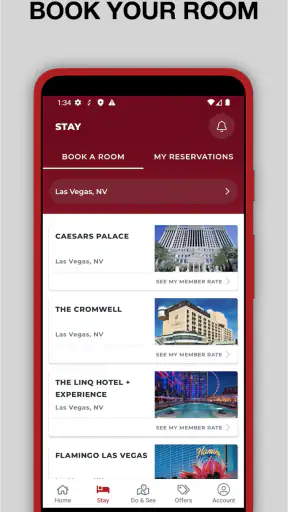 Caesars Rewards Resort Offers screenshot 3