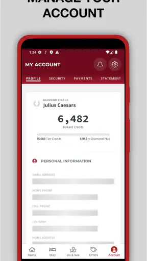 Caesars Rewards Resort Offers screenshot 7