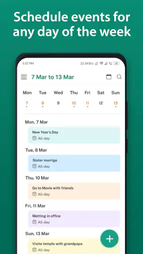 Calendar 2026 screenshot 6