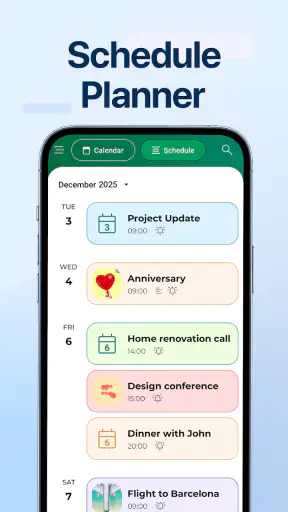 Calendar - Easy Planner screenshot 2