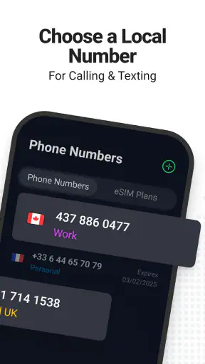 Call.com: 2nd Phone Number App screenshot 2