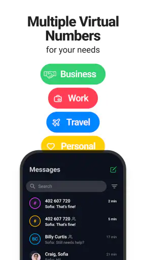 Call.com: 2nd Phone Number App screenshot 3