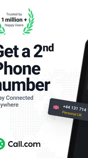 Call.com: 2nd Phone Number App screenshot 8