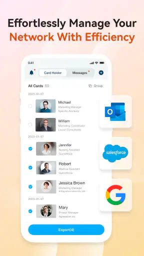 CamCard AI Scanner, Transcribe screenshot 8