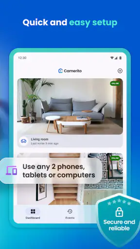 Home Security Camera: Camerito screenshot 10