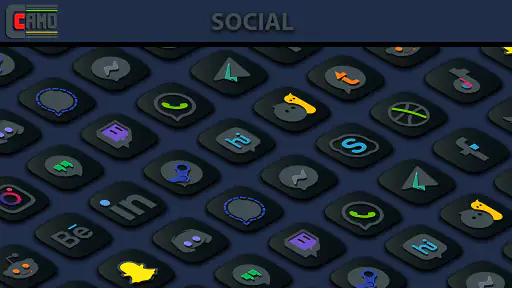 Camo Dark Icon Pack screenshot 11
