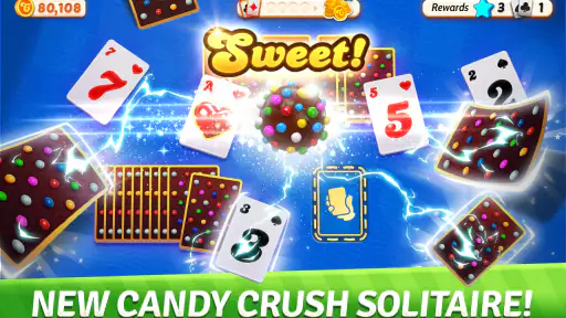 Candy Crush Solitaire screenshot 1