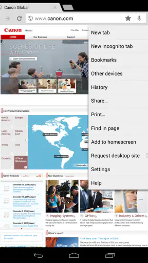 Canon Print Service screenshot 1