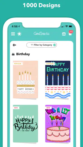 CardSnacks: ecards, gift cards screenshot 7