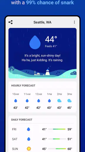 CARROT Weather screenshot 2