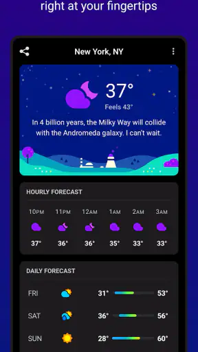 CARROT Weather screenshot 3