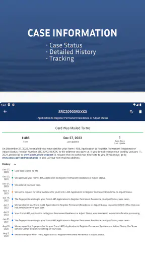 Case Tracker US Immigration screenshot 11