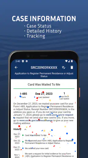 Case Tracker US Immigration screenshot 3