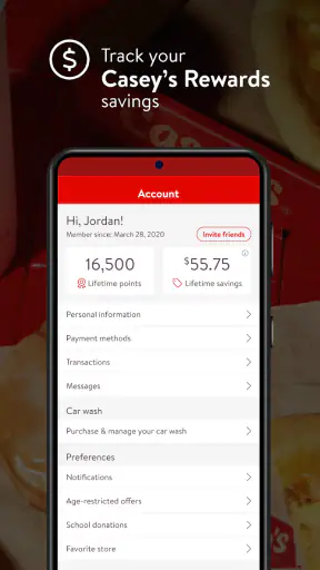 Casey's screenshot 3