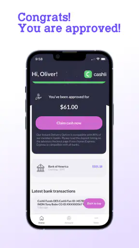 Cashli: Cash Advance & Rewards screenshot 5