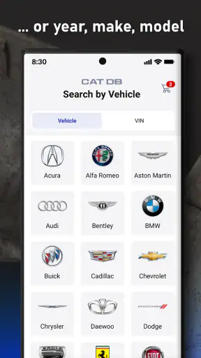 Cat DB - Catalytic Converters screenshot 4
