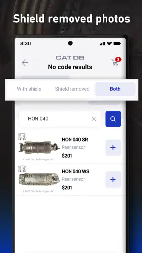 Cat DB - Catalytic Converters screenshot 7