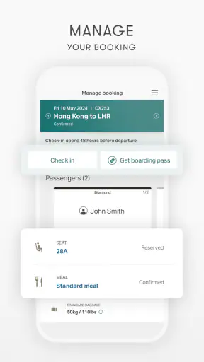 Cathay Pacific screenshot 6