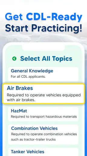 CDL Prep Practice Test 2026 screenshot 2