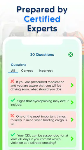 CDL Prep Practice Test 2026 screenshot 6