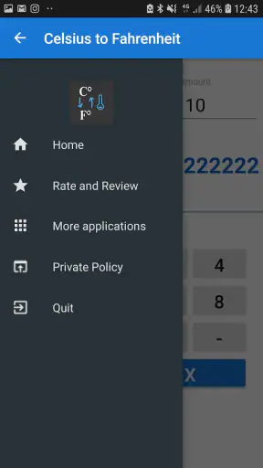 Celsius to Fahrenheit Convert screenshot 3