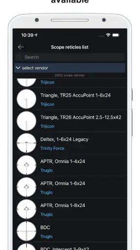 Chairgun Elite Ballistic Tool screenshot 4