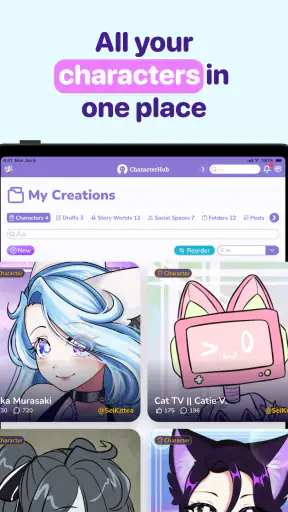 CharacterHub: OCs, Art, Lore screenshot 10