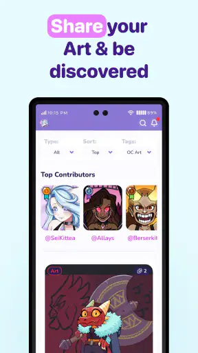 CharacterHub: OCs, Art, Lore screenshot 7