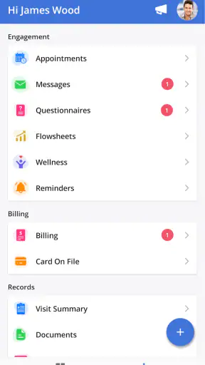 Charm mPHR screenshot 2