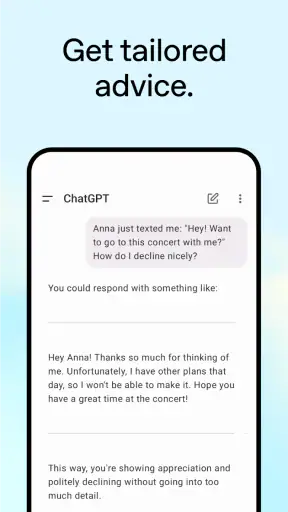 ChatGPT screenshot