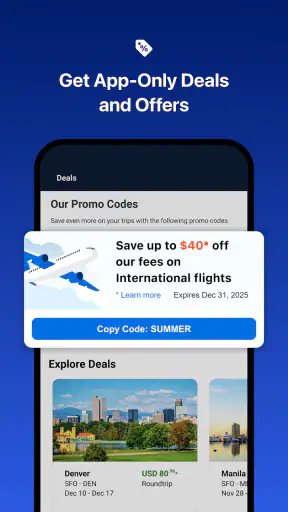 CheapOair :Flight Deals,Hotels screenshot 2