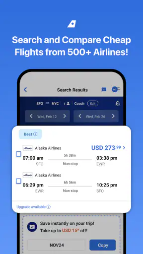 CheapOair :Flight Deals,Hotels screenshot 3