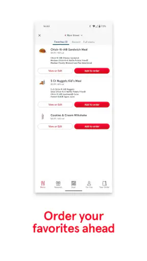 Chick-fil-A® screenshot