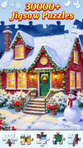Christmas Jigsaw: Puzzle Game screenshot 2